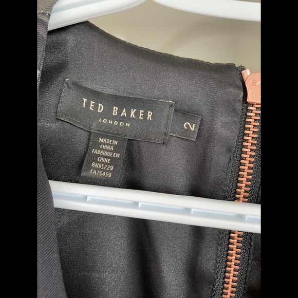 Ted Baker Fredica Peach/Cherry Blossom Dress - US Size 6 (Ted Size 2) - Picture 5 of 8